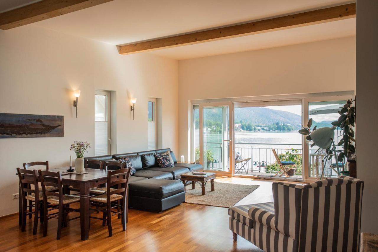 Seeapartment Da Leopoldo II Фельден-ам-Вёртер-Зе Экстерьер фото